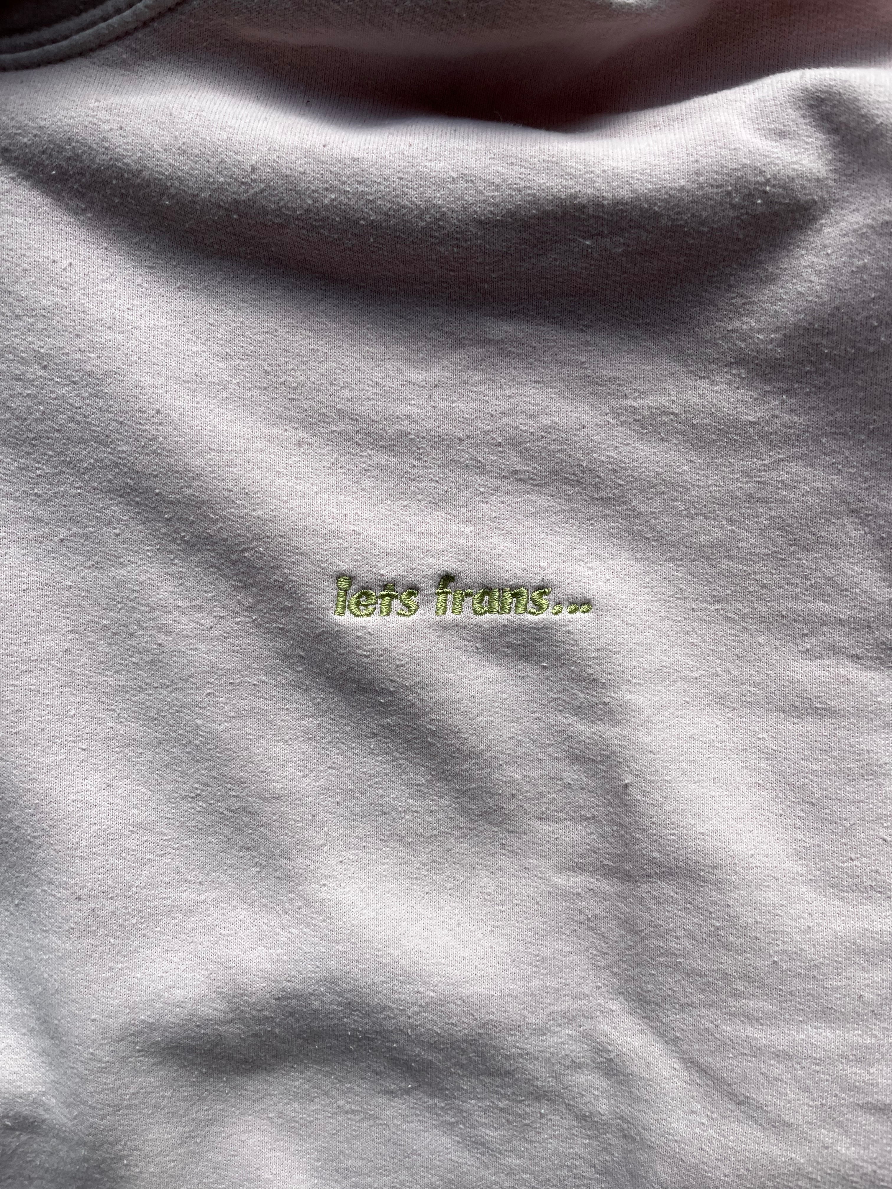 Pink Iets Frans Hoodie