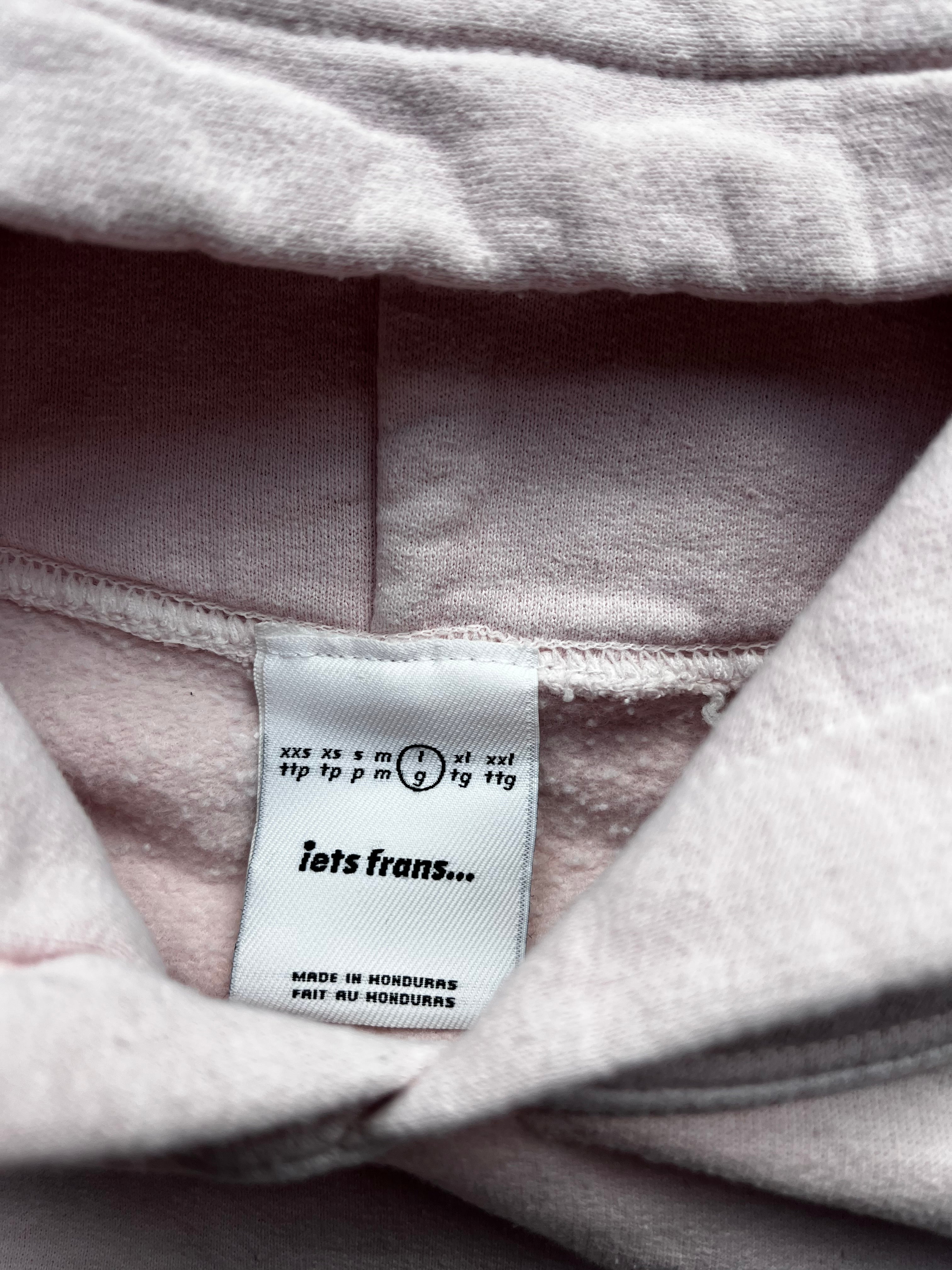 Pink Iets Frans Hoodie