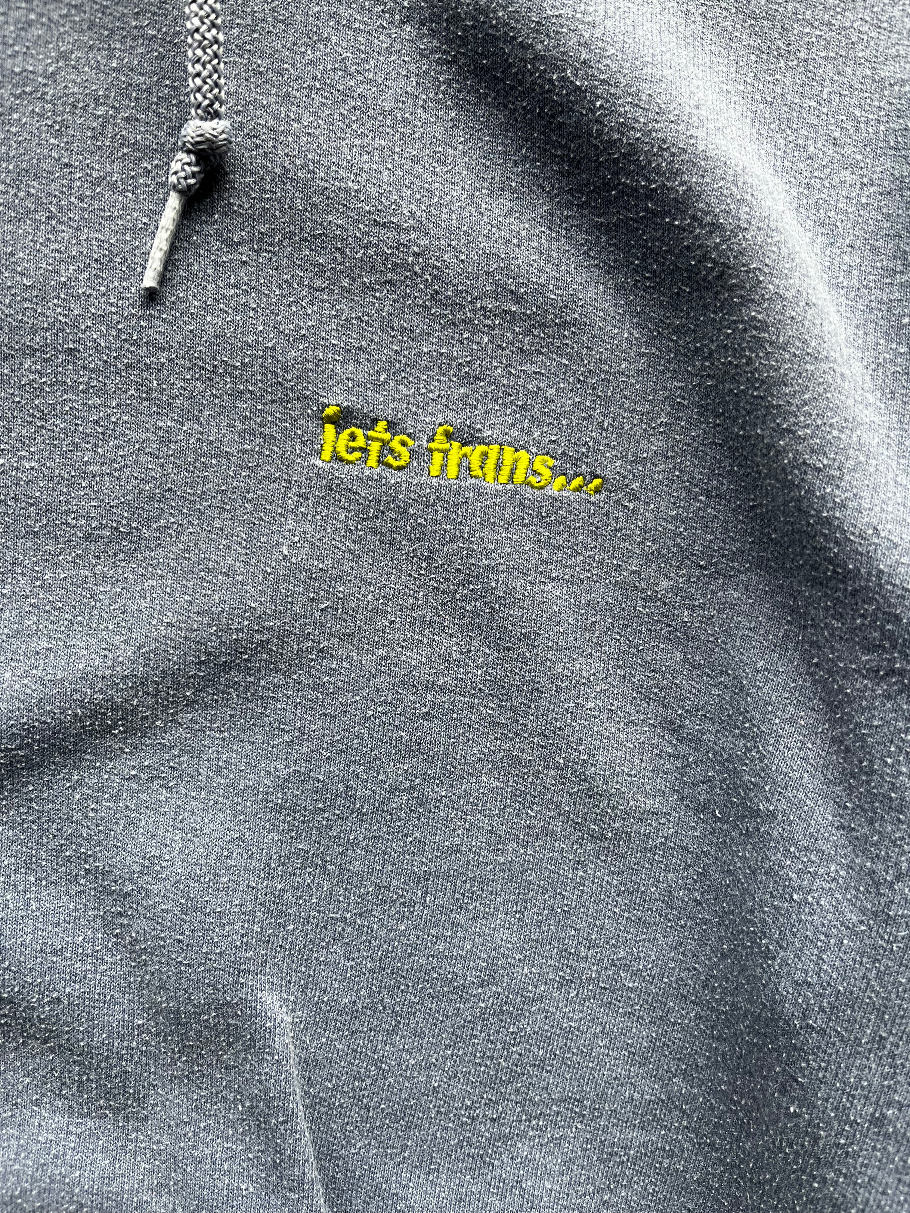 Blue/Grey Iets Frans Hoodie