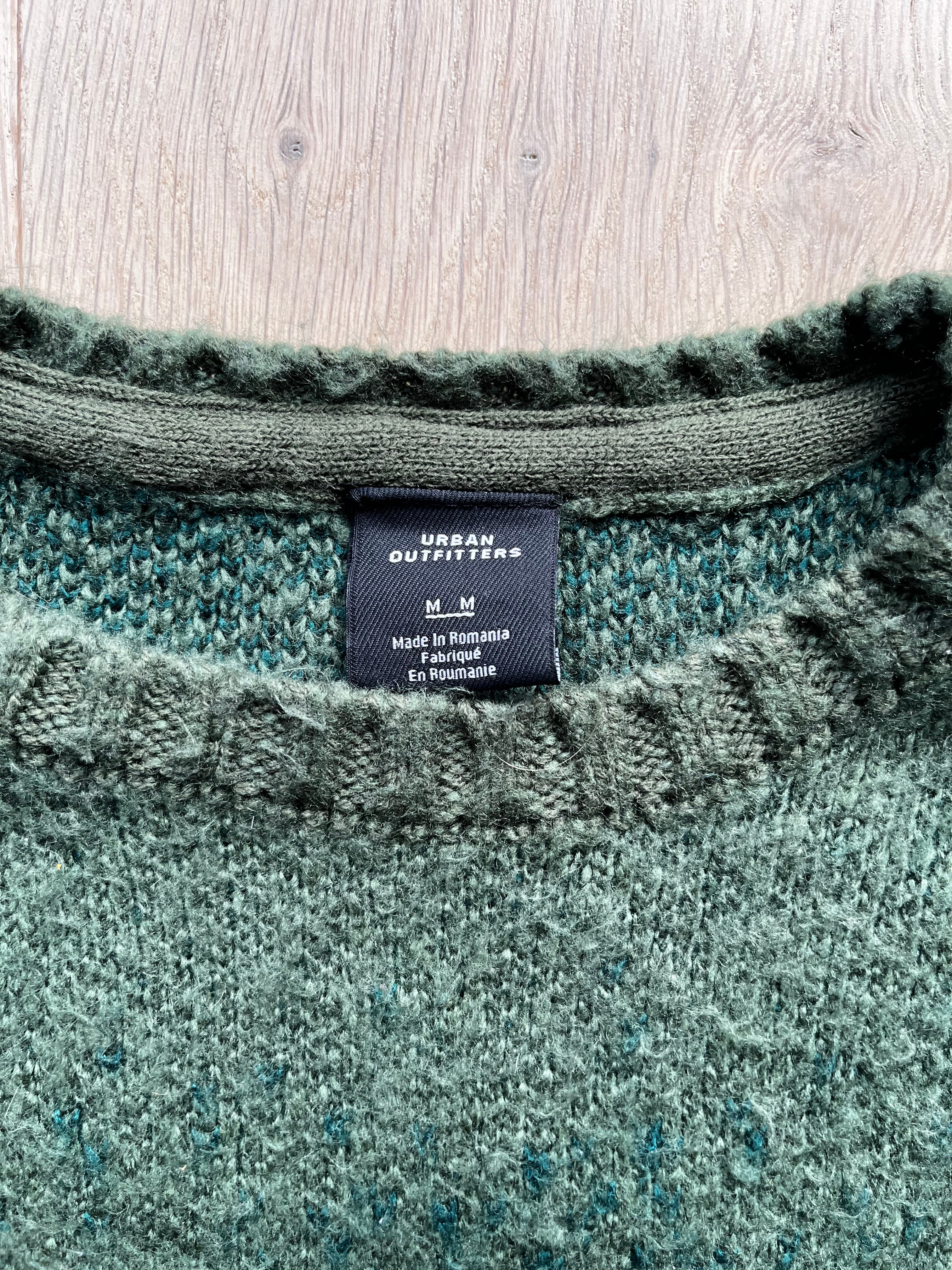 Green Iets Frans Sweater with Fading
