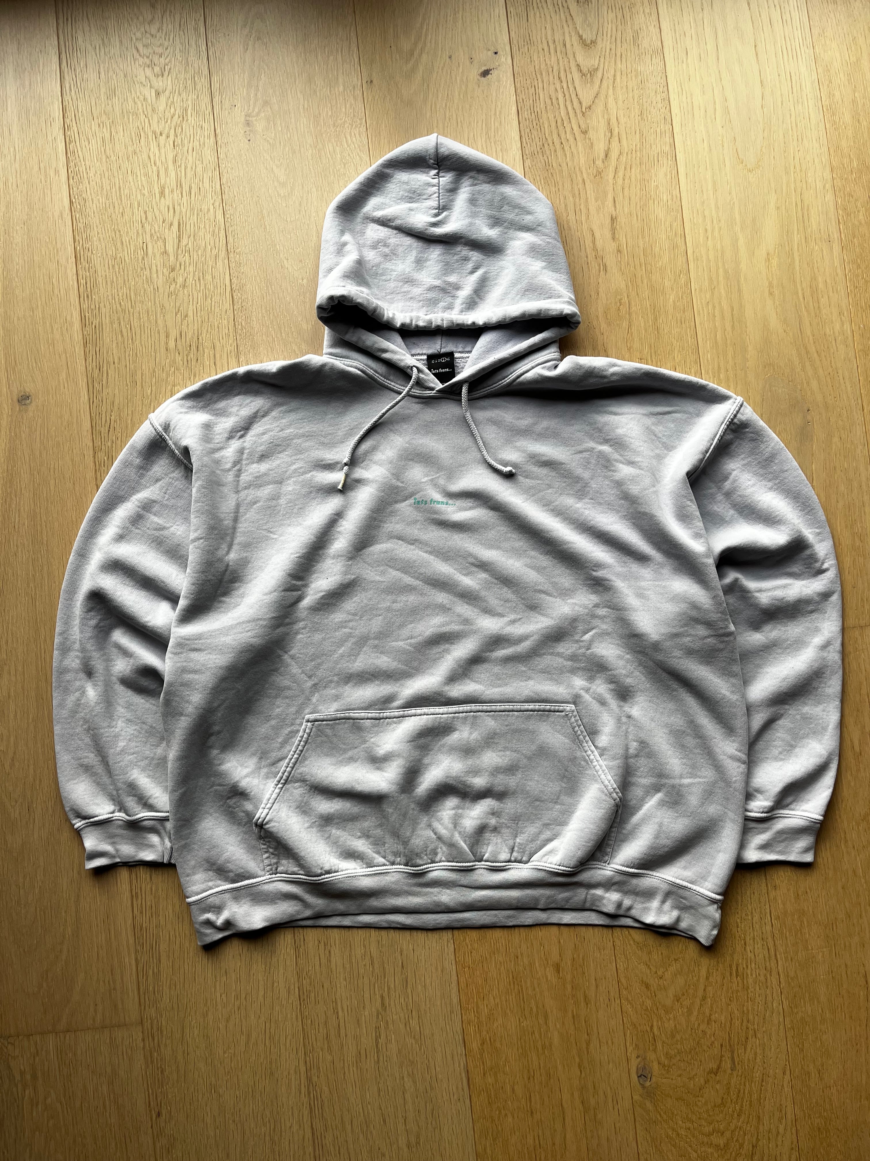 Light Blue / White Iets Frans Hoodie