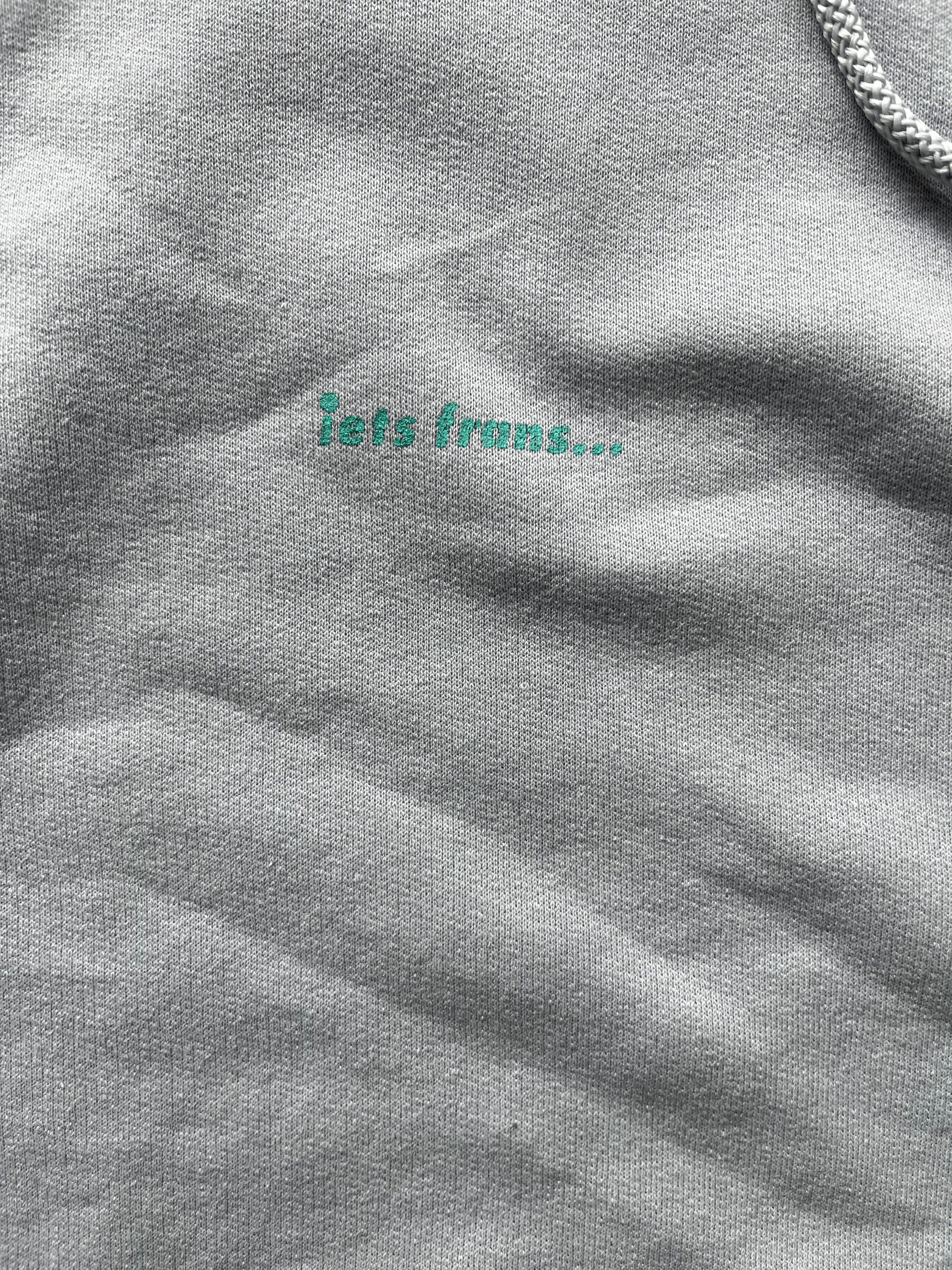 Light Blue / White Iets Frans Hoodie