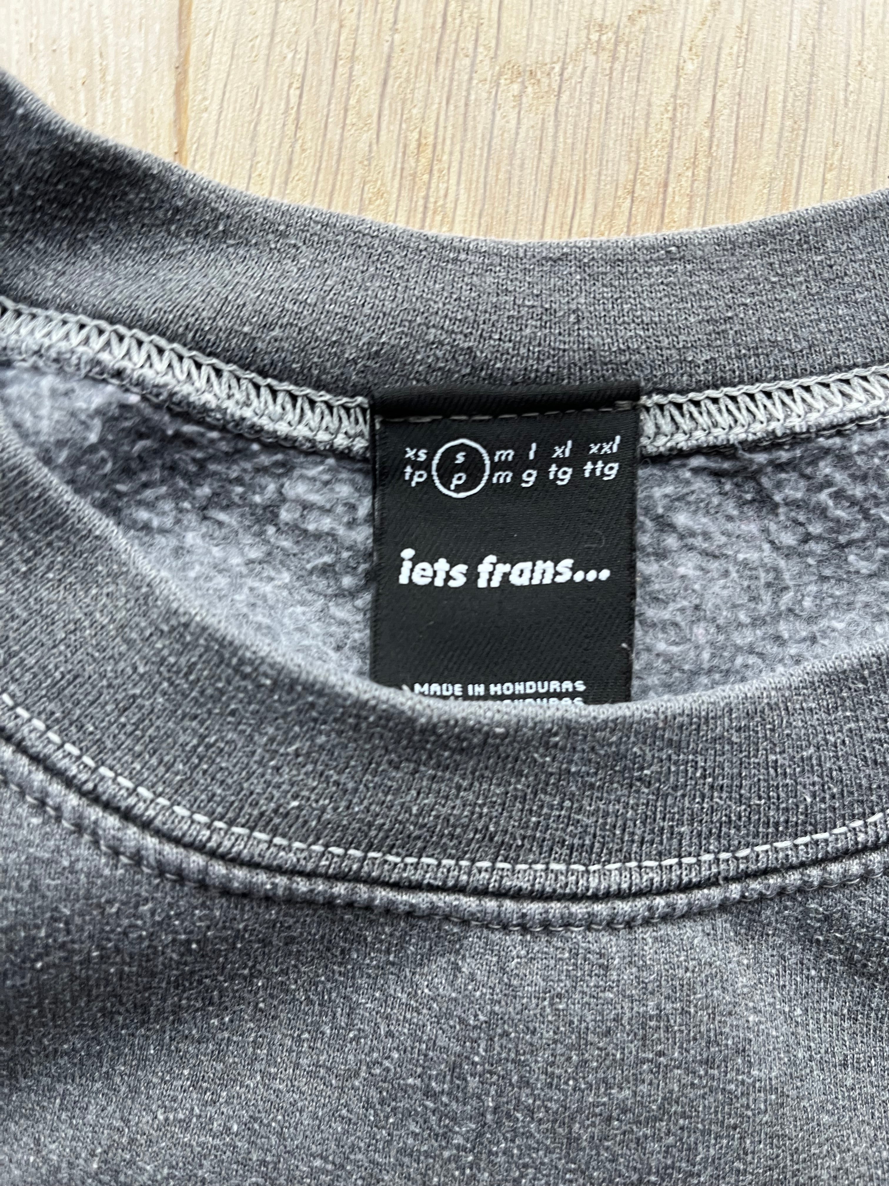 Grey Iets Frans Sweater