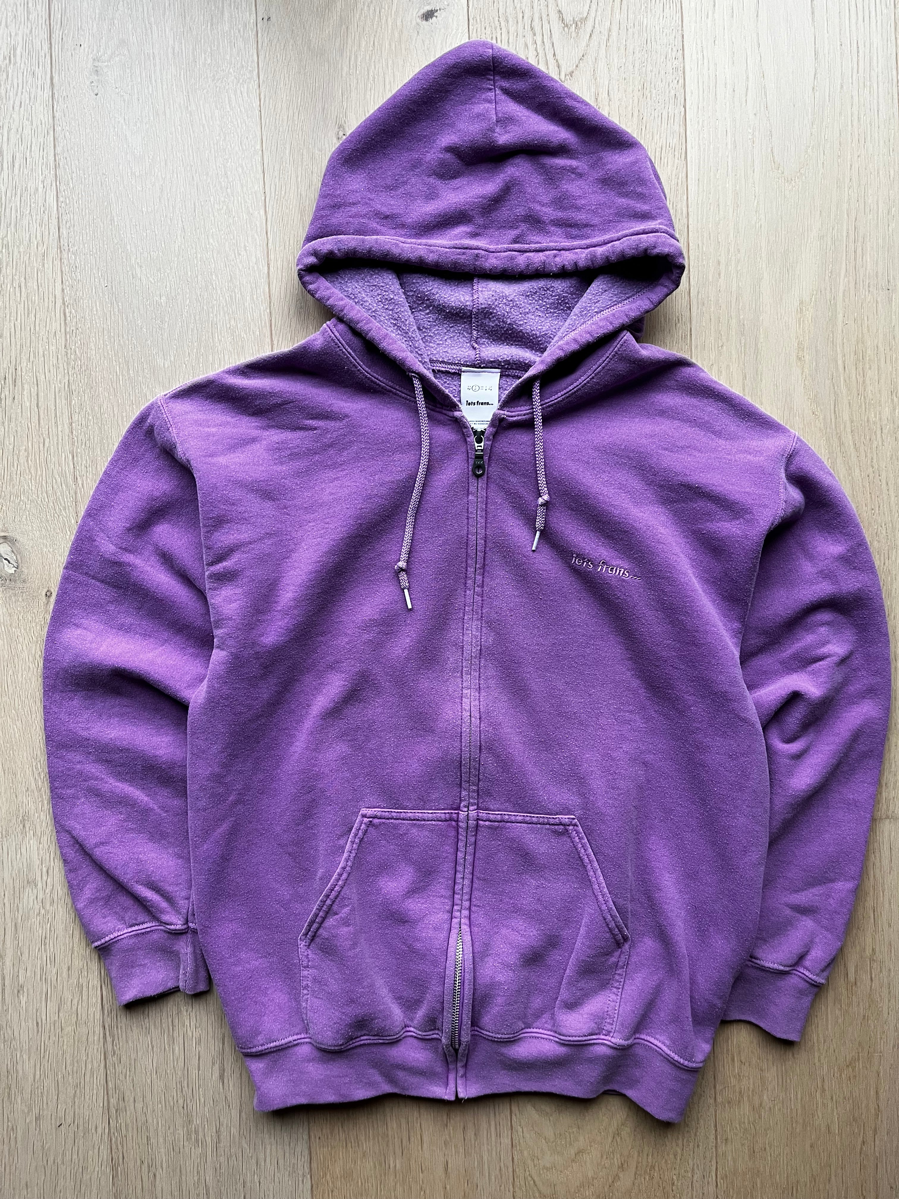 Purple Iets Frans Zipper