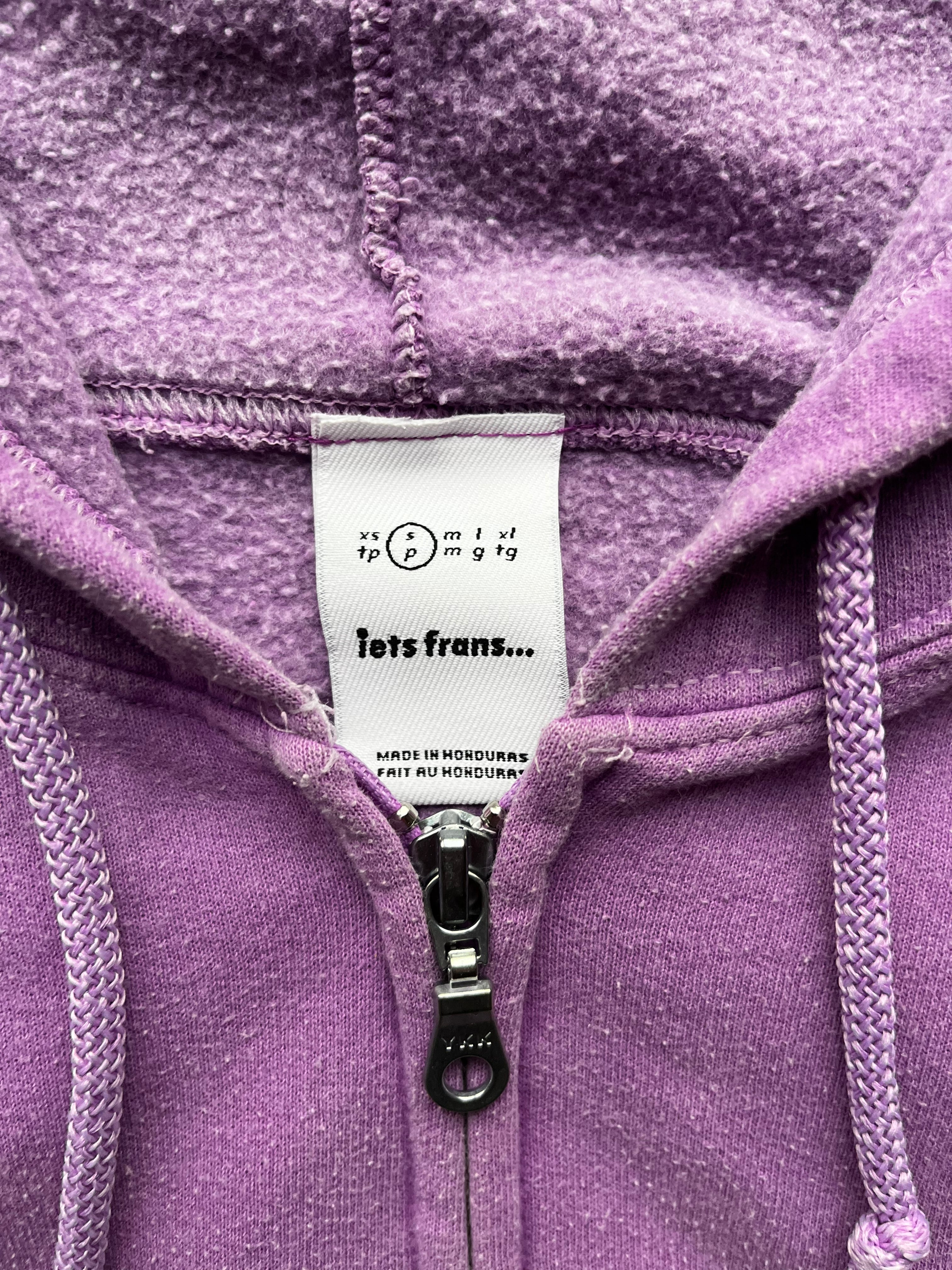 Purple Iets Frans Zipper