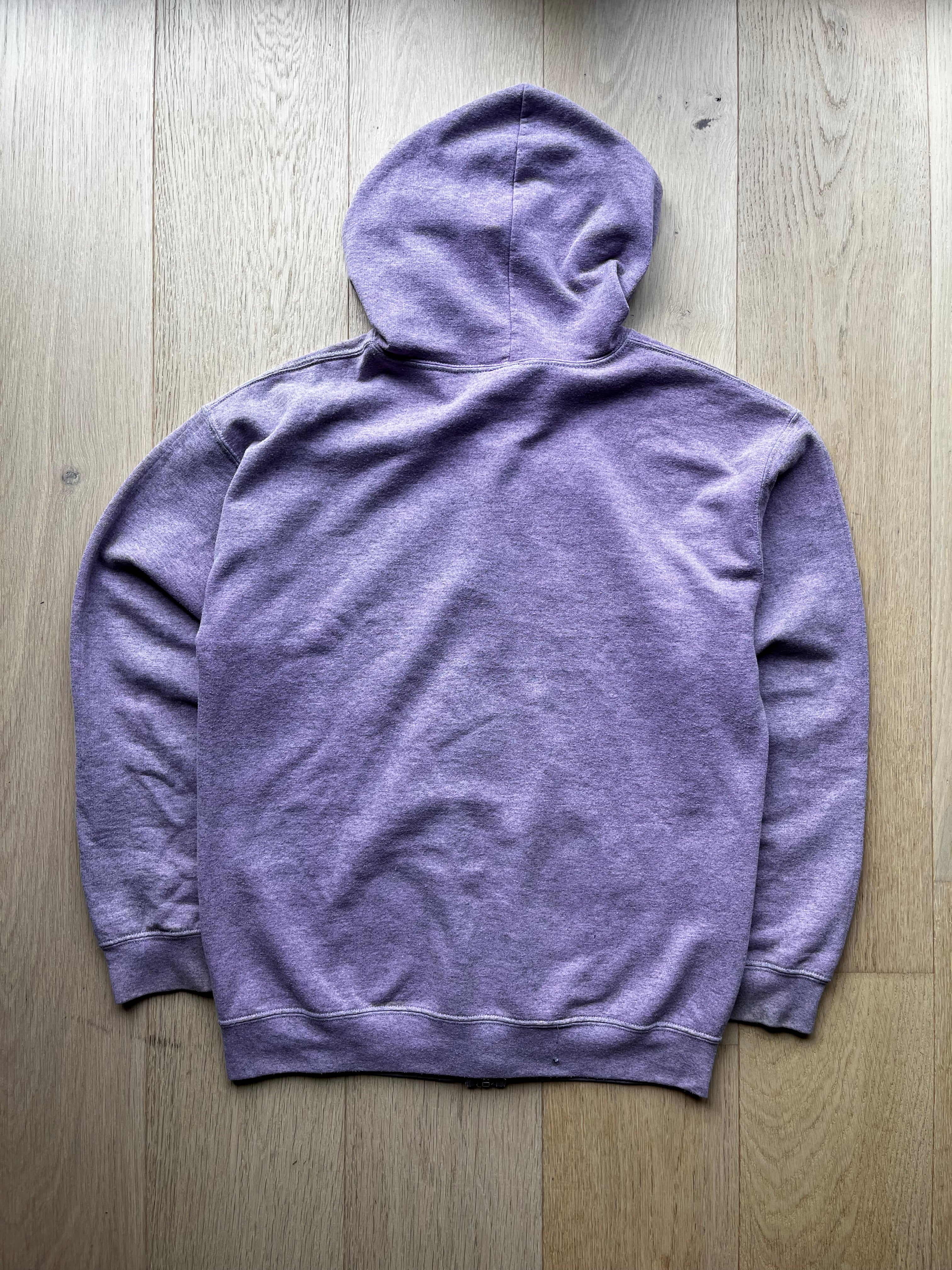 Purple Washed Iets Frans Zipper